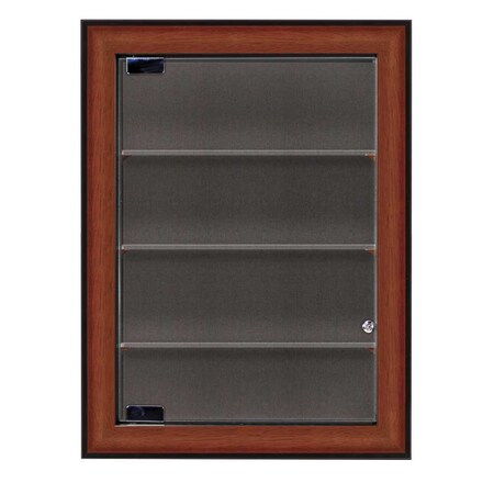 United Visual Products Indoor Enclosed Combo Board, 72"x36", Bronze Frame/White Porc & Keylime UVCB7236BZ-WHTPORC-KEYLIME